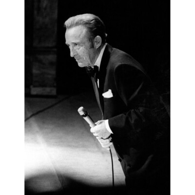 Warren Action Shot Sänger Bing Crosby Foto Leinwand Wandbild Kunstdruck Poster