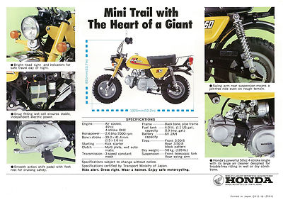 1977 Honda Z50 1976 Honda Mini Trail 50 Carburetor For Honda Z50 A