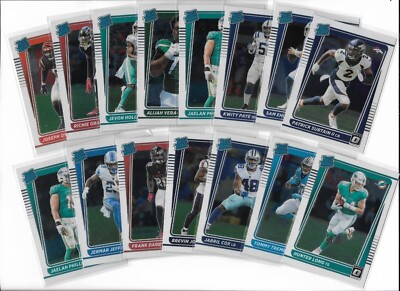 2021 Optic Football  Rated Rookie   Free Shipping   U-Pick Complete Your Set