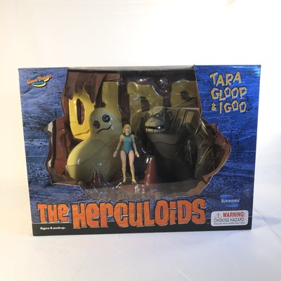 Hanna-Barbera Herculoids Tara Gloop Igoo Figure Set Rare Alex Toth Toynami 816355004736 | eBay