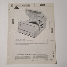 MANUALE SERVIZIO FOTOFATTO SAMS 469-13 GIRADISCHI PHONOLA MODELLO 2758