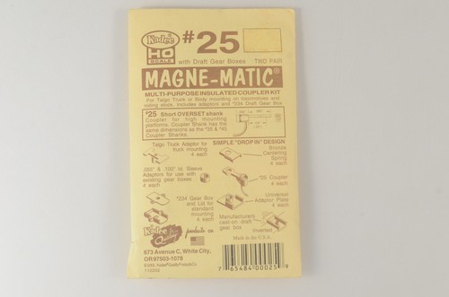Kadee HO #25 Magne-Matic kurze übergesetzte Schaftkupplungen - Bild 2 von 3