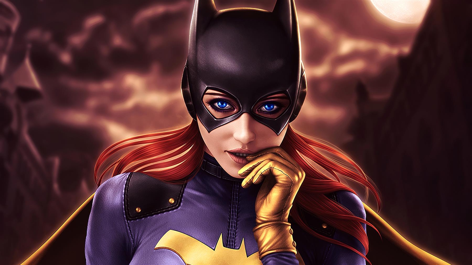 Batgirl DC Metal Art Print Comics Poster 8in x 12in Lot Up