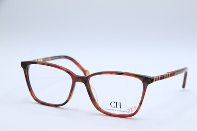 NEW CAROLINA HERRERA VHE 838 COL. 09AT MULTI COLOR AUTHENTIC EYEGLASSES 53-15
