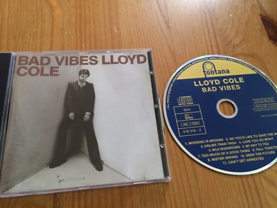 Biete die CD Bad Vibes von Lloyd Cole (1993) in gutem Zustand