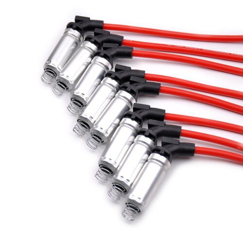 Spark Plug Wires For CHEVY Silverado 1500-2500 99-06 LS1 VORTEC 4.8L 5.3L 6.0L - Picture 5 of 10