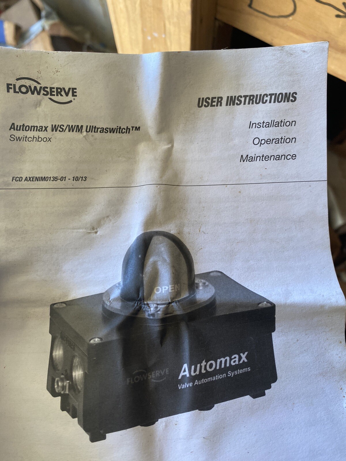 FLOWSERVE XNWS2AAU2M114 AUTOMAX VALVE LIMIT SWITCH | eBay