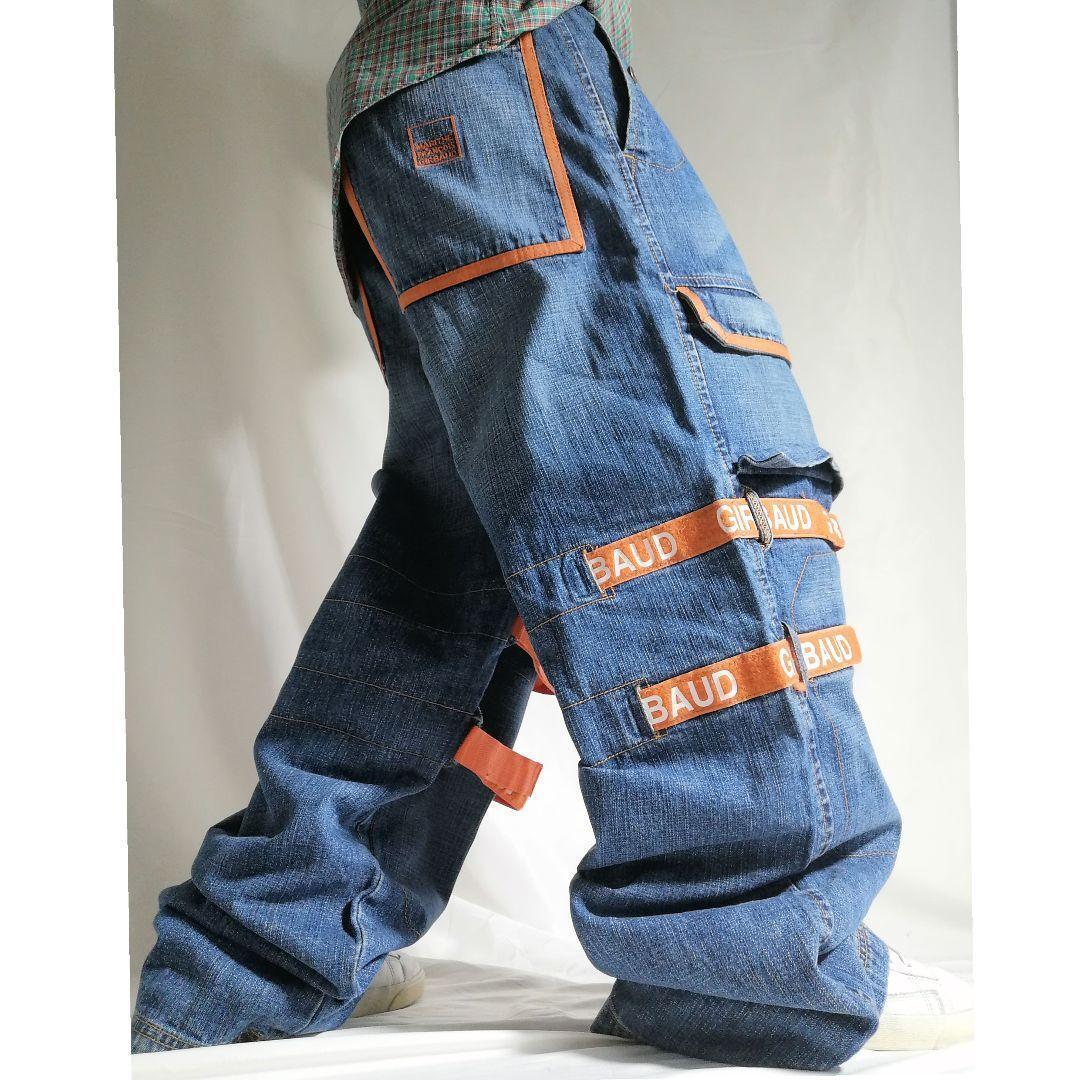 【MARITHE + FRANCOIS GIRBAUD】gimmick pant 1980s Marithe Francois Girbaud x Closed Canvas Riding Pants