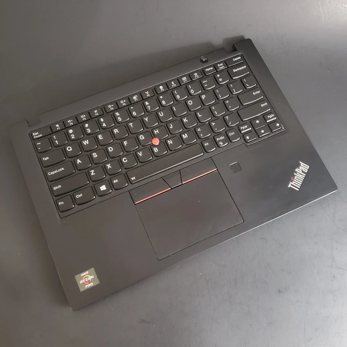 LENOVO THINKPAD X395 PALMREST W/ SPEAKERS KEYBOARD BACKLIT