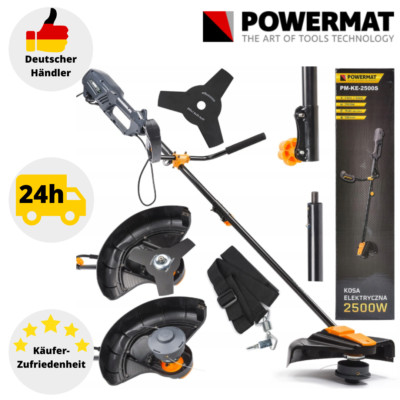 Rasentrimmer Elektro Motorsense Freischneider Trimmer Set Zubehör Faden 2500W