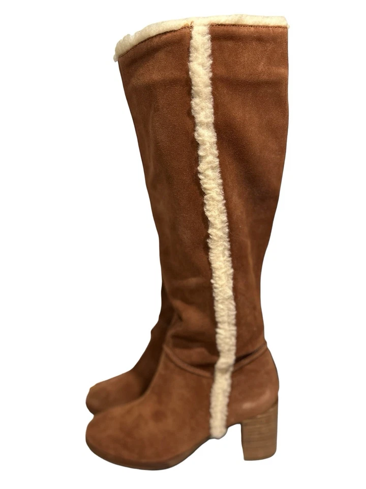 Botas hasta la rodilla de gamuza marrón Seychelles talla 9 Foto 3 de 4