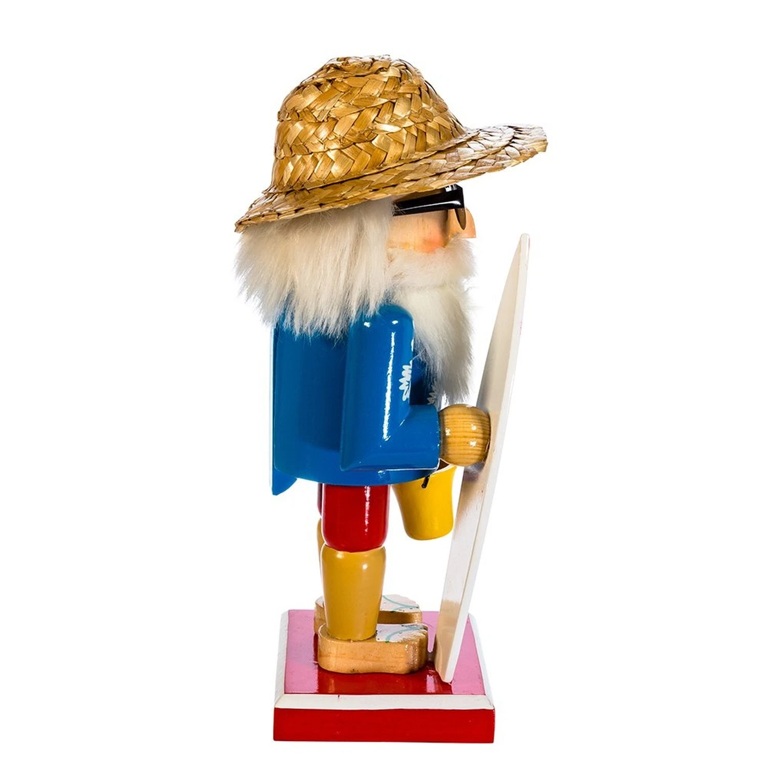 Kurt Adler Surfer Santa Nutcracker - Thumbnail 3