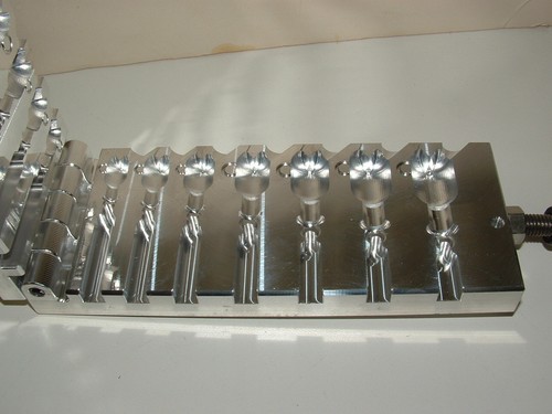 Salzwasser Rubylippen -2 Mojo Form 1/2,3/4,1,1,25,1,5,2,3oz CNC Aluminium - Bild 2 von 5