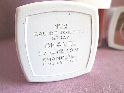 CHANEL Eau de Toilette Spray N°22 50ML Chanel N°22 Chanel perfume - a fragrance for women 1922