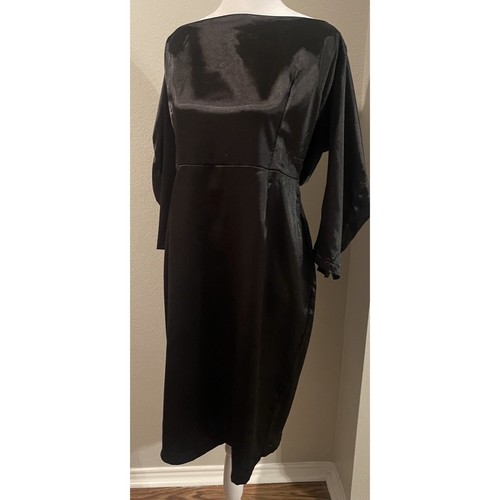 NWT Lucky 13 Women’s XL Dress Black Wedding Casual Cocktail Work Party 1X. - Picture 8 of 16
