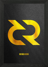 Decred Coin Framed Wall Art Poster Canvas Print Picture