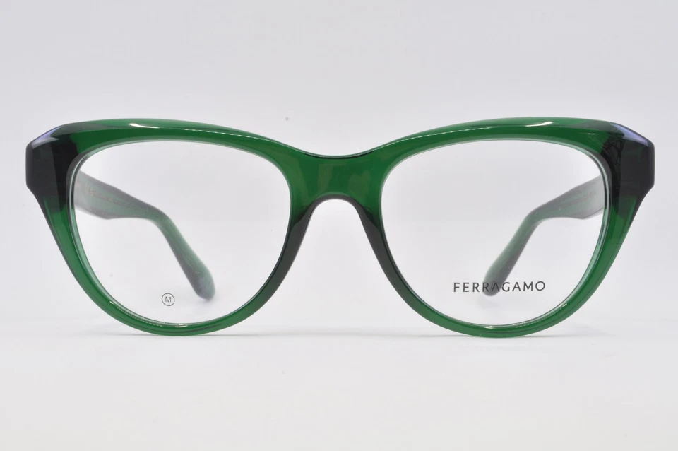Salvatore Ferragamo Eyeglasses SF2989E 317 Transparent Green, Size 51-18-145 - Image 2 of 4