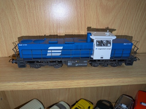 Piko H0 DC Analog 59408 Vossloh G1206 Regental Cargo Diesellok Länderbahn Alex | Zustand: Gebraucht