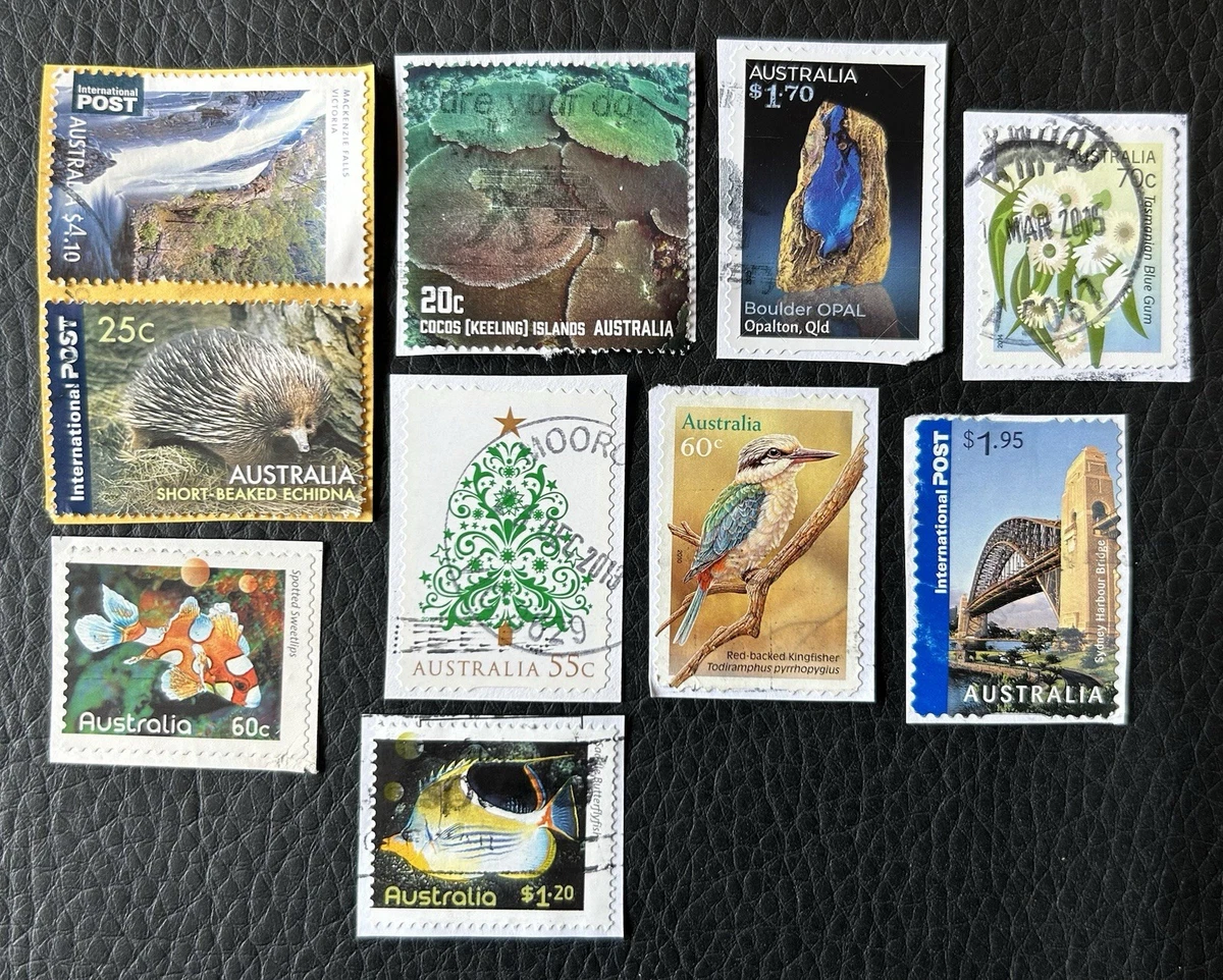Lot timbres australie - Collection