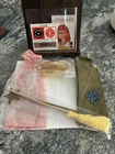 1962 MINT ! MATTEL CHARMIN CHATTY DOLL outfit "Let's play Cinderella w/record  !