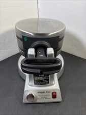 Waring Pro WMK600 Professional Double Belgian Waffle Maker Rotating Flip 1400W