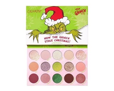 ColourPop ''How The Grinch Stole Christmas'' Limited Edition Eyeshadow Palette