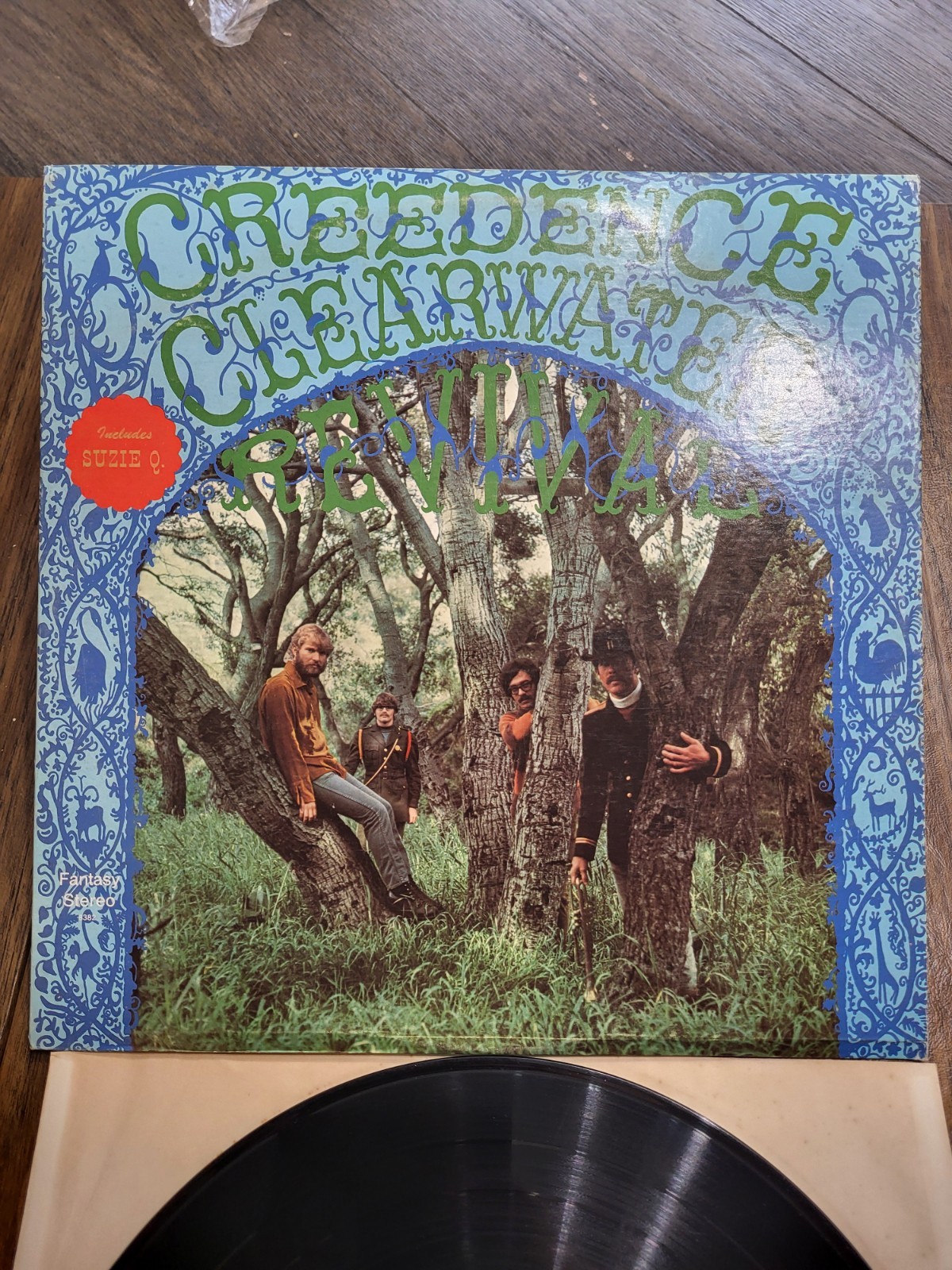 CREEDENCE CLEARWATER REVIVAL Self Titled FANTASY 8382 LP ~ Great SHAPE!!