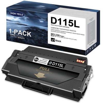 MOLIMER Black Toner Cartridge D115L-1PK High Yield For Samsung Printers