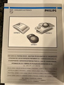 Philips CD-i Mouse Controller 22ER9011 - Complete in Box CIB - Tested and Works