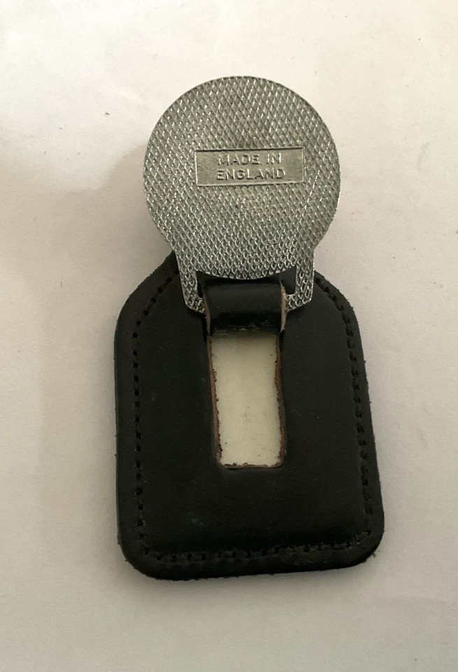 Porte clefs ancien OPEL cuir - Garages - voiture - made in England -Keychain - Photo 3/4