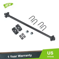 For trailers RVs trucks 4 lug-4" 44" Hub Face Iron 2000lbs 2Klbs Trailer Axle