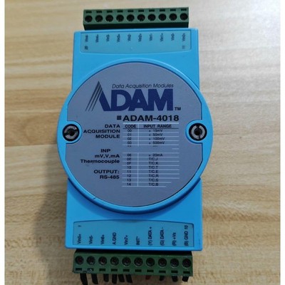 1PC Used   ADAM-4018 8-ch Thermocouple Input Module  #nm