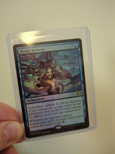 Mystic Remora - Dominaria Remastered - Magic MTG NM Foil