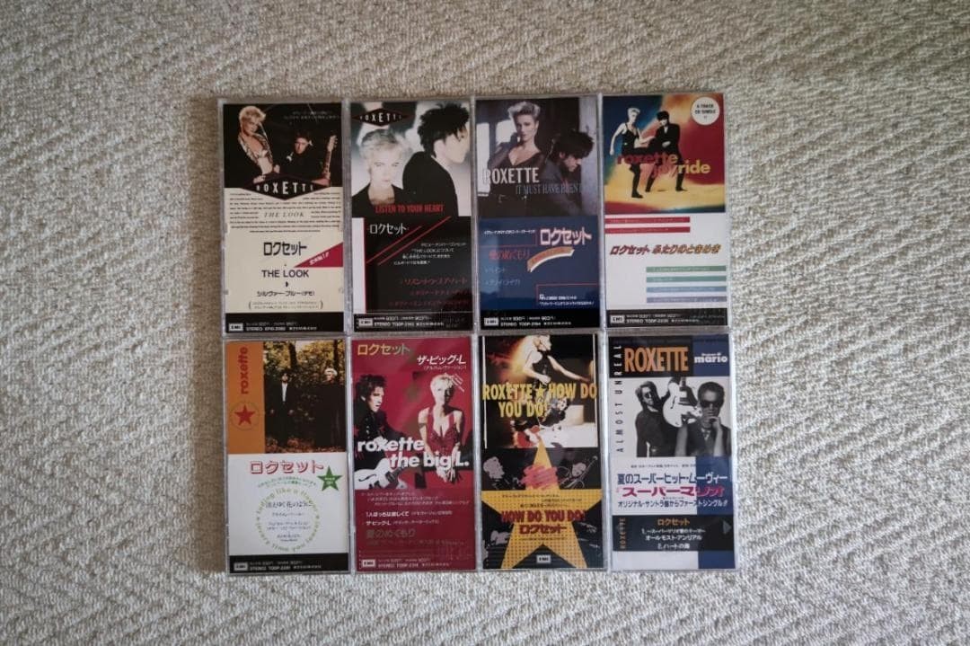 Roxette / 8cm Single CD Set 8 Albums Collector's Edition