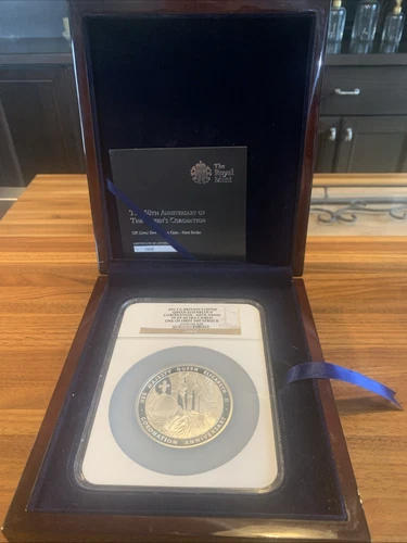 2013 GB 10£ QUEEN ELIZABETH II 60th ANNIV SILVER COIN -  NGC PF69 ULTRA CAMEO*