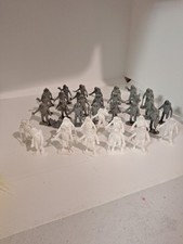 36 Vintage Plastic Astronaut Toy Men