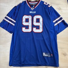 Buffalo Bills Marcel Dareus NFL Football Reebok On Field Stitched Jersey Sz 54