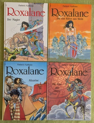 Roxalane Band 1, 2, 3 & 4, Erstausgaben, 1990, Comics Für Erwachsene, HC - [3] - Bild 1 von 4