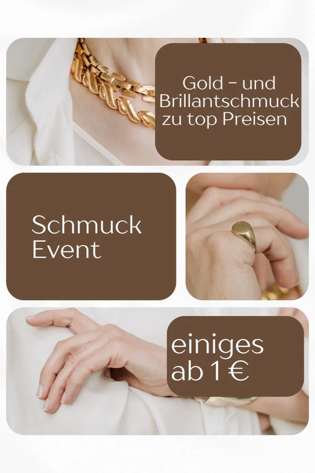 %% Echtgold und Brillanten STARK REDUZIERT ! z.T. Ab 1 Euro ! %%