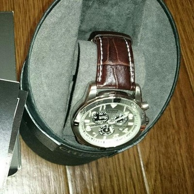 CITIZEN BL5470 06A Men's Solar Round Silver W44mm Analog With box