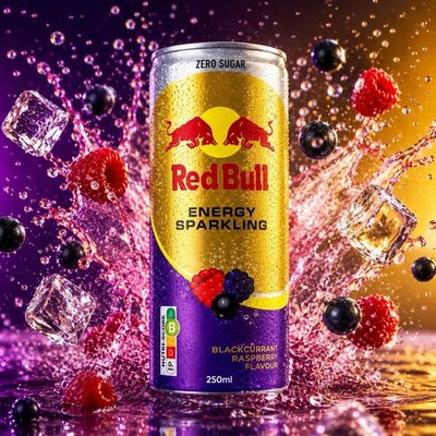Red Bull Zero - Blackcurrant Raspberry - 6x0,25l -Inkl. Pfand