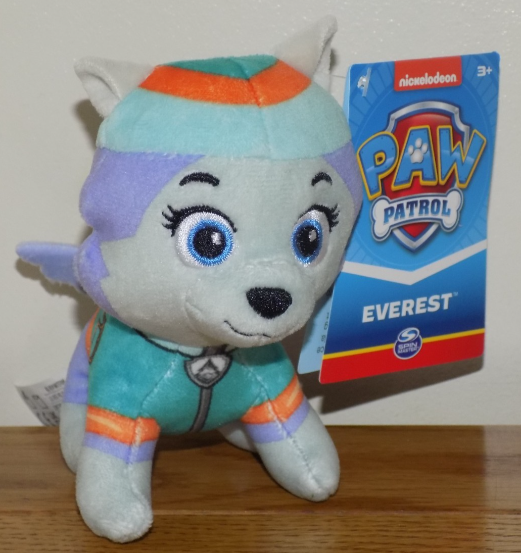 Paw Patrol Everest Mini 12cm Plush / Soft Toy - BRAND NEW WITH TAGS