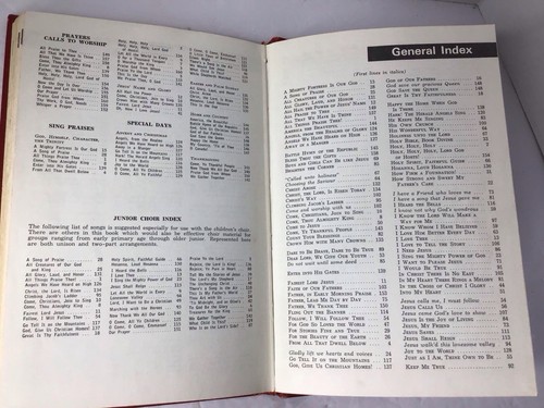 Vintage Gesangbuch Joyfully Sing A Hymnal for Juniors Lillenas Publishing 1968 gebraucht - Bild 7 von 7