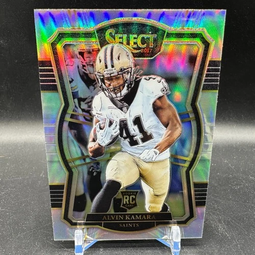 Alvin Kamara Rookie Silver Prizm 2017 Panini Select Premier Level #167 (RC)