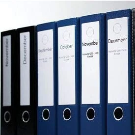 Dymo 99019 59mm x 190mm Large Lever Arch Labels Black On White - Image 3 of 3