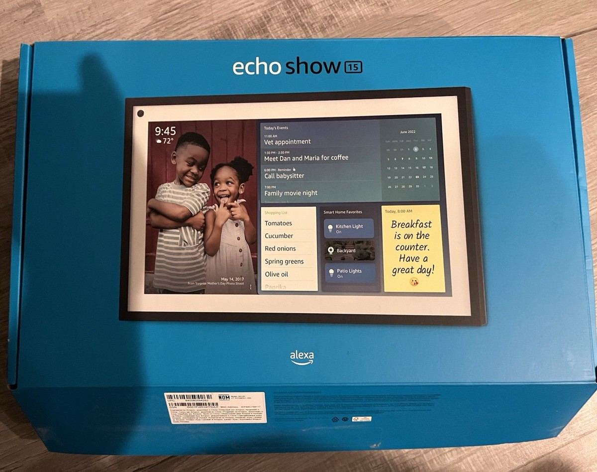 ジャンク amazon echo show 15 Gen.1 Amazon Echo Show 15 Smart Display Speaker Hub 1st Gen PARTS