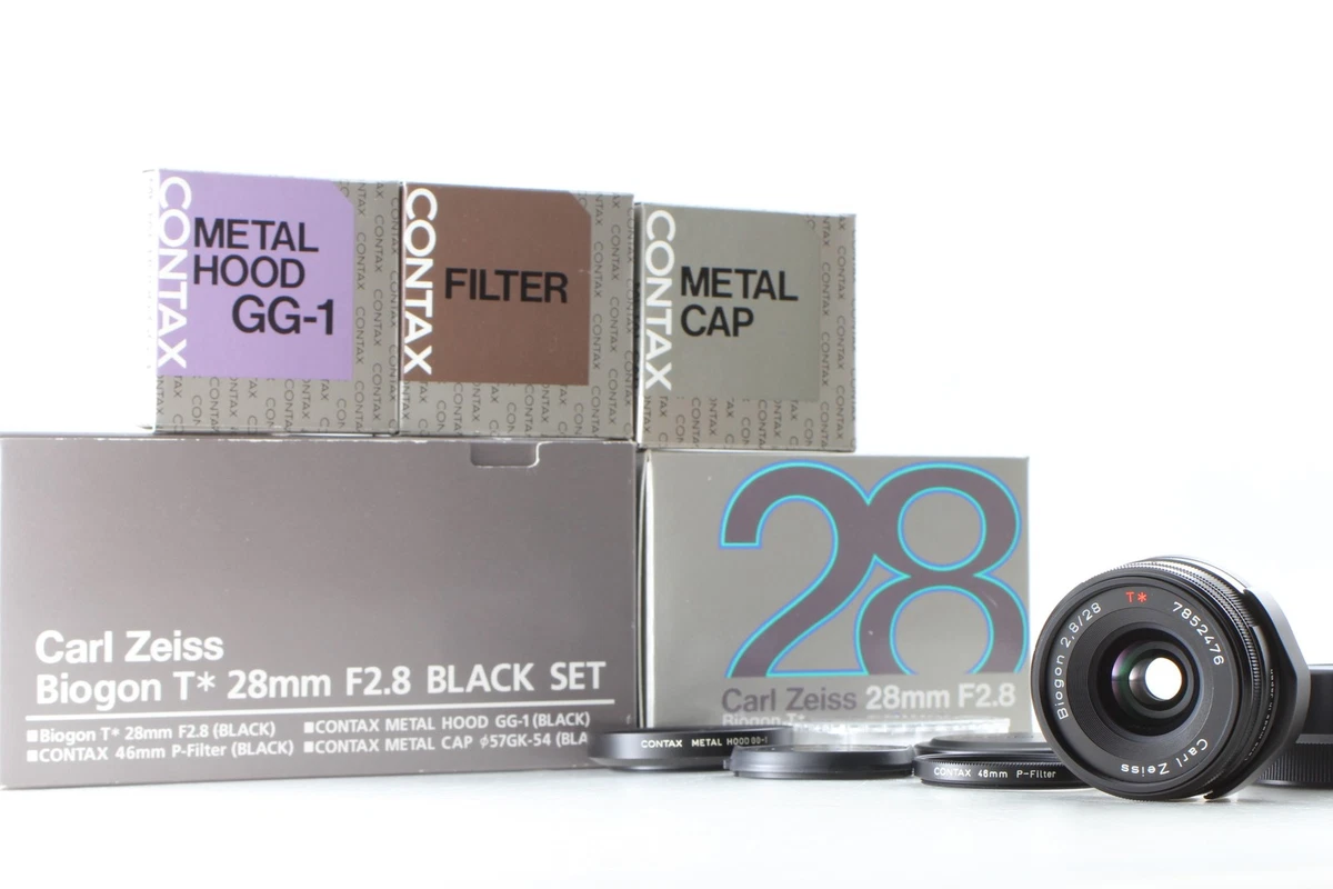 Contax ZEISS Biogon T* 28mm Focal Camera Lenses for sale | eBay