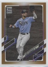 2021 Topps Gold Foil Kevin Kiermaier #280 0w7