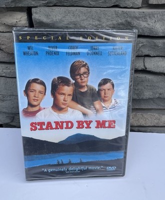 Stand by Me 1986 DVD Will Wheaton Corey Feldman Kiefer Sutherland River Phoenix