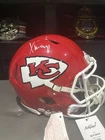 Xavier Worthy  signed chiefs speed full size authentic helmet
